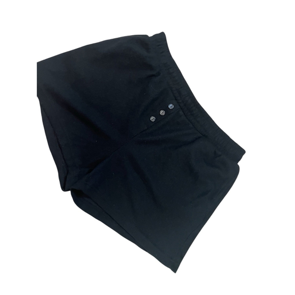 BETTER/TOGETHER Women’s Large Black Waffle Elastic Waist Casual Lounge Short L - Picture 2 of 7